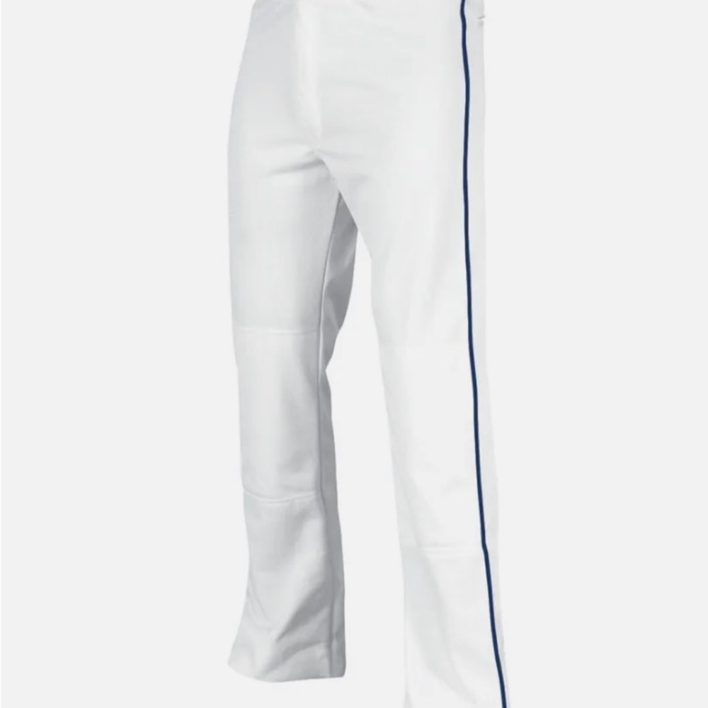 Champro Triple Crown Piped Pant Youth BP91UY - White/Navy - XL